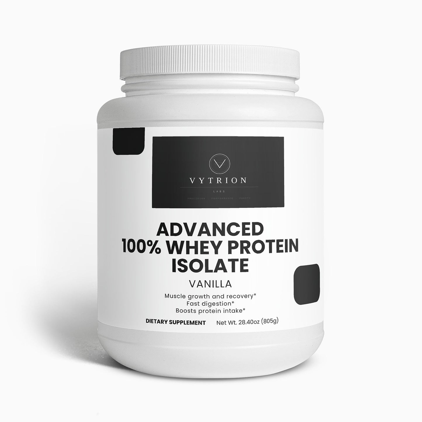 Advanced 100% Whey Protein Isolate (Vanilla)